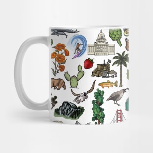California State Pictures All-Over Print Mug